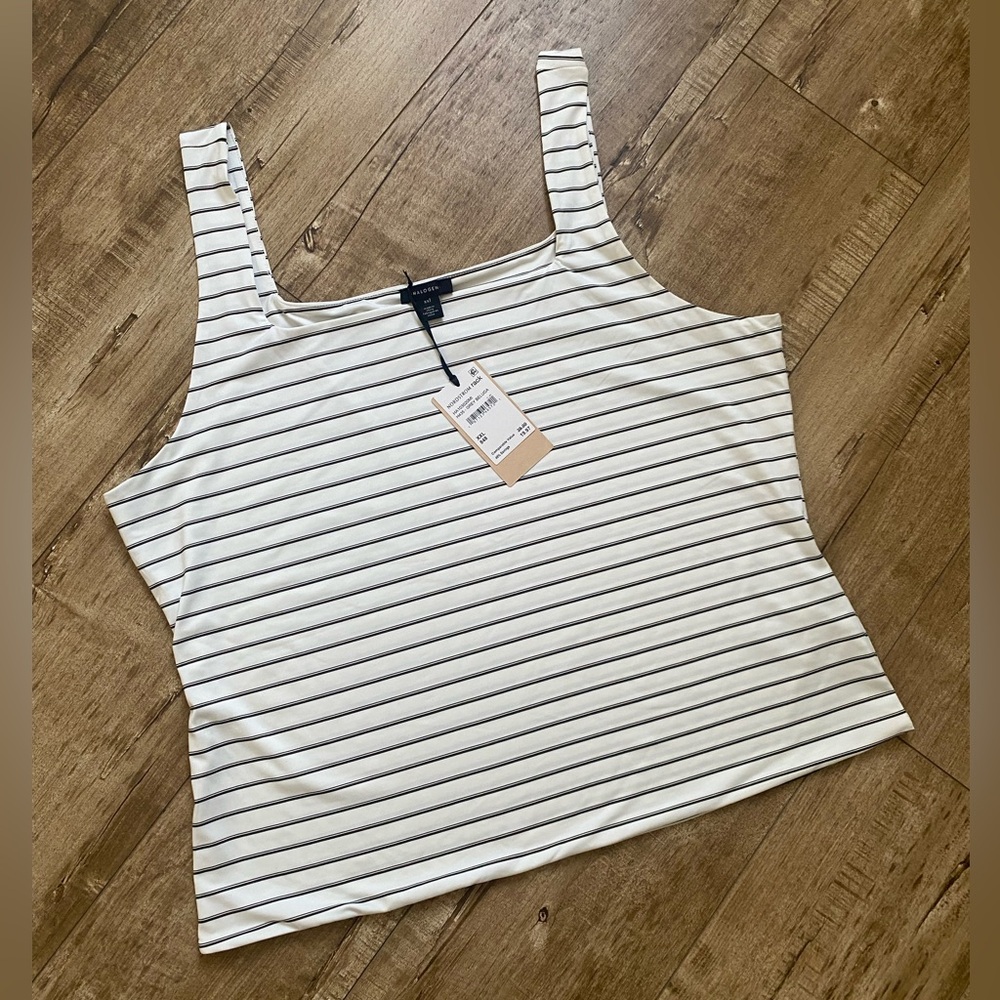 [NWT] Halogen Square Neckline Tank